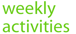weekly activities
